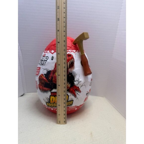 Zuru Robo Alive Volcano Dino Fossil Find Toy Egg With Slime & Sand - Picture 5 of 5